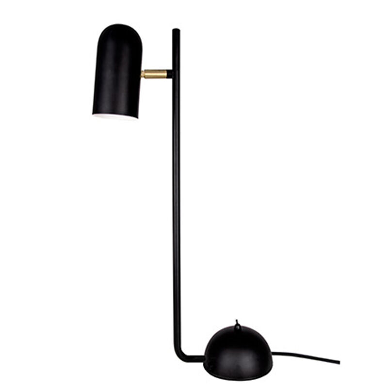 Lįmpara de mesa swan, negra