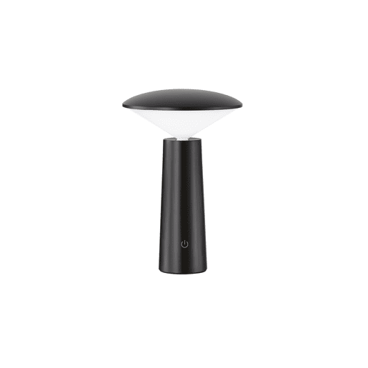 Candeeiro de mesa LED Pinto, preto Candeeiro de mesa LED Pinto, preto