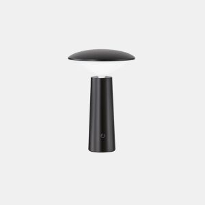 Candeeiro de mesa LED Pinto, preto