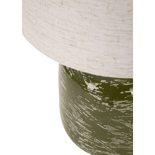 Candeeiro de mesa Hut Ø 27x47,5 cm, verde Candeeiro de mesa Hut Ø 27x47,5 cm, verde