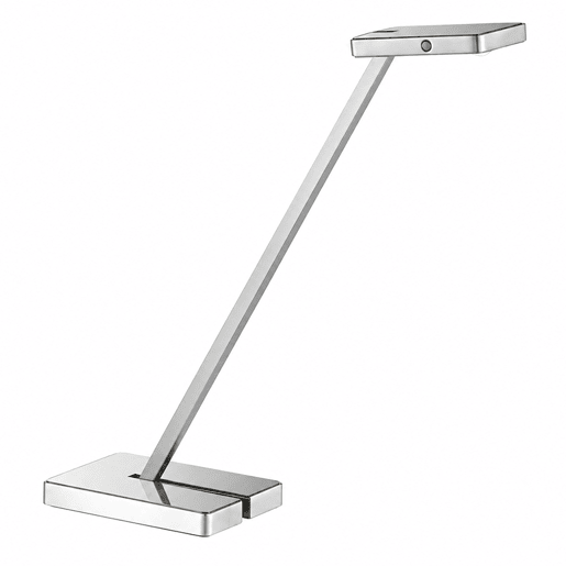 Candeeiro de mesa LED Lincoln, prateado Candeeiro de mesa LED Lincoln, prateado