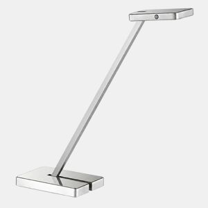 Candeeiro de mesa LED Lincoln, prateado