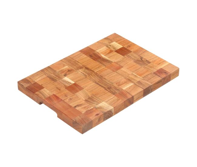 Tabla de cortar de madera maciza de acacia