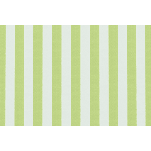 Poltrona listrada para exterior, branca e verde anis Poltrona listrada para exterior, branca e verde anis