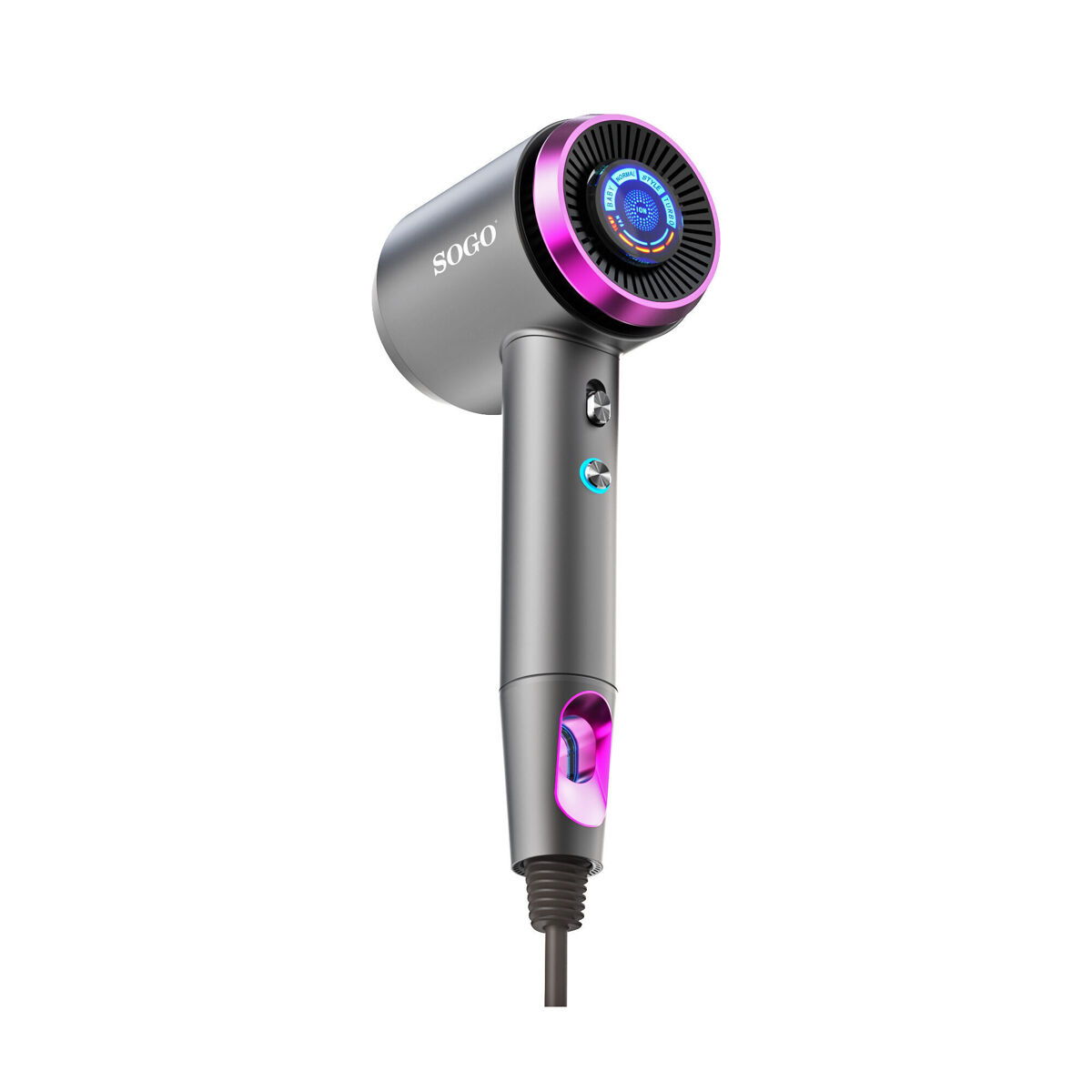Secador de Pelo de Pared Con Concentrador Y 2 Velocidades 2000w