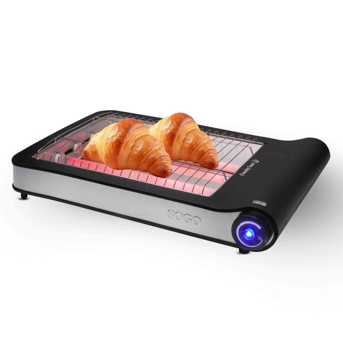 Tostadora Plana 4 Rebanadas 3 elementos calor-900w