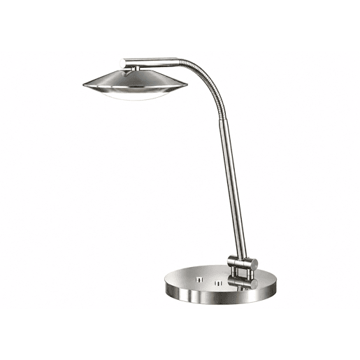 Candeeiro de mesa Beta, cromado Candeeiro de mesa Beta, cromado