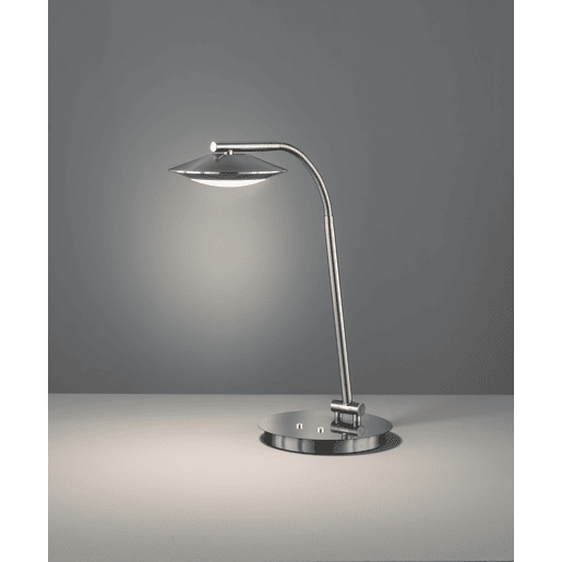Candeeiro de mesa Beta, cromado Candeeiro de mesa Beta, cromado