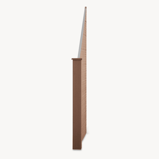 Cerca de jardim Segovia WPC Proteção elemento inclinado 180 x 96 cm Castanho neu.holz Cerca de jardim Segovia WPC Proteção elemento inclinado 180 x 96 cm Castanho neu.holz