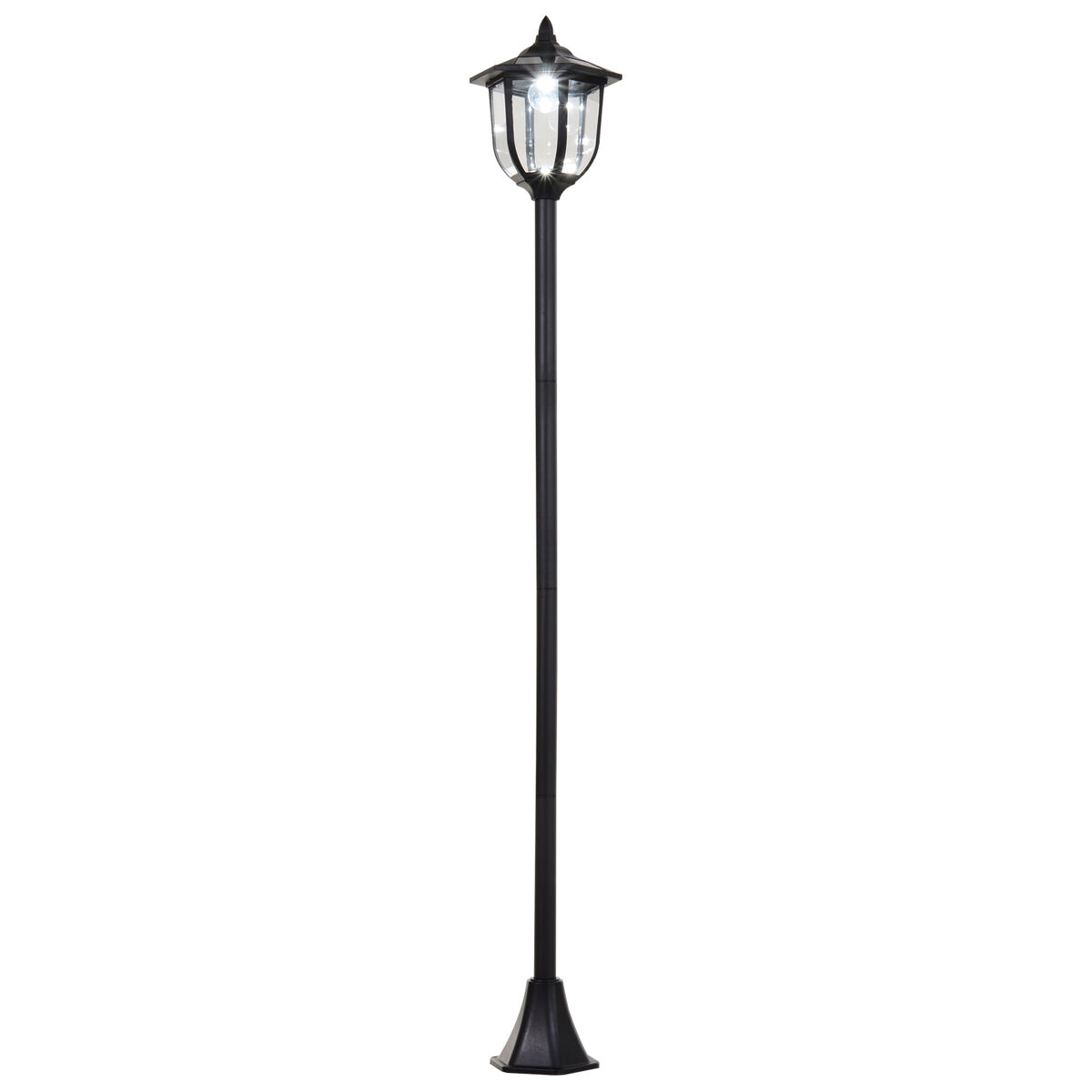 Lámpara de exterior con led, para exterior, solar