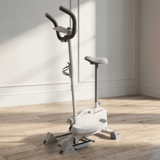 SPORTNOW Bicicleta Elíptica 3 em 1 para Casa com Assento, Silenciosa e Compacta, Compatível com Kinomap e Zwift, Resistência Magnética Ajustável, Ecrã LCD, 120 kg SPORTNOW Bicicleta Elíptica 3 em 1 para Casa com Assento, Silenciosa e Compacta, Compatível com Kinomap e Zwift, Resistência Magnética Ajustável, Ecrã LCD, 120 kg