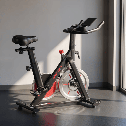 SPORTNOW Bicicleta Estática com Bluetooth, Resistência Magnética, Ecrã LCD, Volante de Inércia, Selim e Guiador Ajustáveis SPORTNOW Bicicleta Estática com Bluetooth, Resistência Magnética, Ecrã LCD, Volante de Inércia, Selim e Guiador Ajustáveis