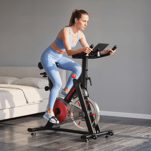SPORTNOW Bicicleta Estática com Bluetooth, Resistência Magnética, Ecrã LCD, Volante de Inércia, Selim e Guiador Ajustáveis SPORTNOW Bicicleta Estática com Bluetooth, Resistência Magnética, Ecrã LCD, Volante de Inércia, Selim e Guiador Ajustáveis