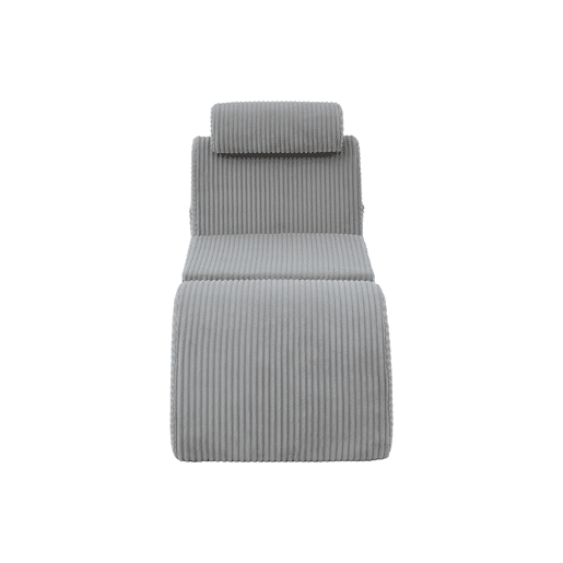 Poltrona ergonómica moderna - Design exclusivo, almofada removível, espuma de alta elasticidade - Cinza claro Poltrona ergonómica moderna - Design exclusivo, almofada removível, espuma de alta elasticidade - Cinza claro