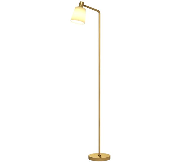 Lámpara de pie de polietileno con led