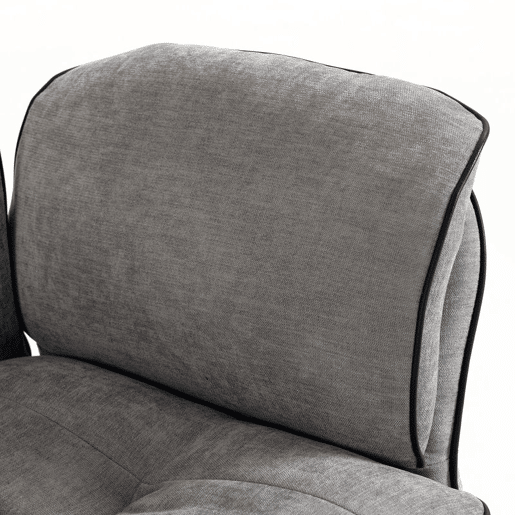 HOMCOM Cadeira de Escritório Ergonómica em Chenille com Apoio para os Pés, Apoios de Braços Rebatíveis, Encosto Alto Reclinável 145° e Apoio de Cabeça Ajustável, Cinzento HOMCOM Cadeira de Escritório Ergonómica em Chenille com Apoio para os Pés, Apoios de Braços Rebatíveis, Encosto Alto Reclinável 145° e Apoio de Cabeça Ajustável, Cinzento