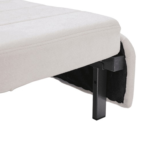 Sofá-cama multifuncional de tecido para 2 pessoas - extensível e dobrável, com bolsos nos braços, porta-carregador USB e porta-copos - chenille bege Sofá-cama multifuncional de tecido para 2 pessoas - extensível e dobrável, com bolsos nos braços, porta-carregador USB e porta-copos - chenille bege