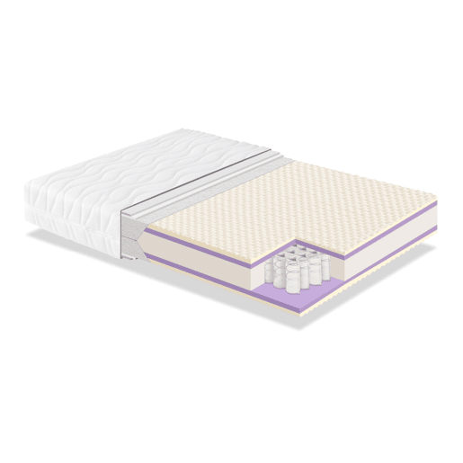 Colchão AQUILA SOFT - Altura 22 cm - Capa removível - Viscoelástico Colchão AQUILA SOFT - Altura 22 cm - Capa removível - Viscoelástico