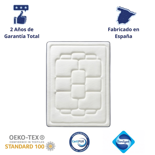 Colchão VIENA Viscoelástico (Altura: 22 cm)