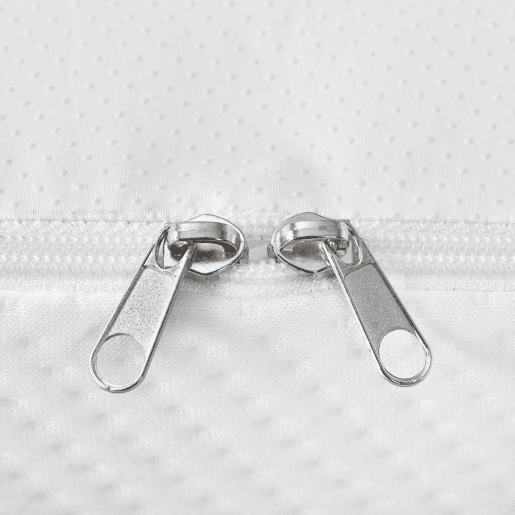 Colchão 90x200cm - ergonómico, respirável, certificado Öko-Tex, com partículas antiderrapantes e alças - Branco Colchão 90x200cm - ergonómico, respirável, certificado Öko-Tex, com partículas antiderrapantes e alças - Branco