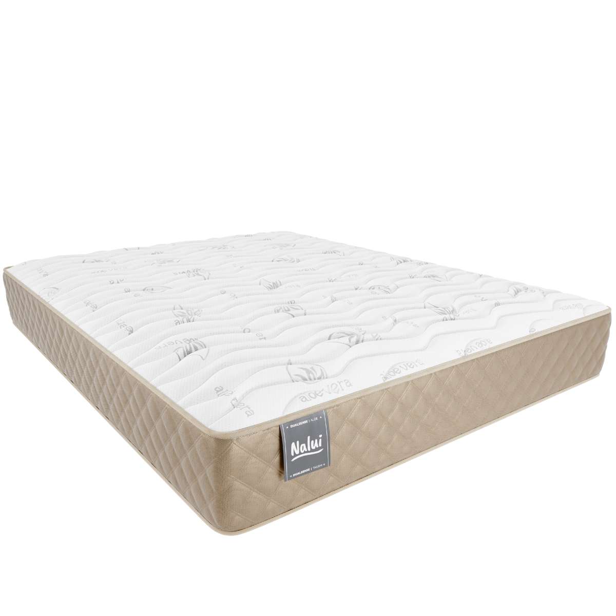 Colchón viscoelástico mulhacén dualsense nalui 67x190 multicapa,núcleo gravityfoam, firmeza alta, reversible, transpirable. hecho en españa