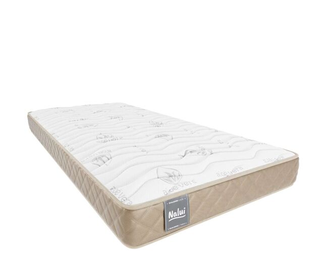 Colchón viscoelástico mulhacén dualsense nalui 90x180 multicapa,núcleo gravityfoam, firmeza alta, reversible, transpirable. hecho en españa