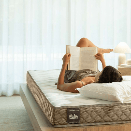 Colchão Viscoelástico Mulhacén DualSense Nalui tecido Aloe Vera e 3D respirável Beige