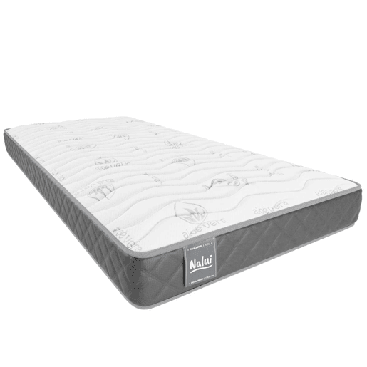 Colchão Viscoelástico Mulhacén DualSense Nalui tecido Aloe Vera e 3D respirável Gris
