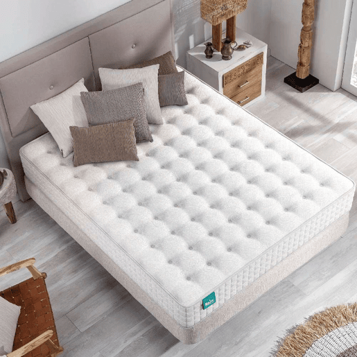 Colchão de Molas Ensacadas Galana Nalui firmeza média-suave Blanco