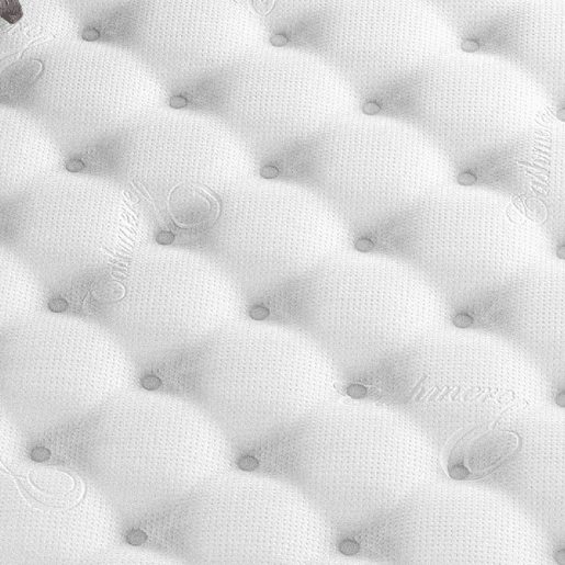 Colchão de Molas Ensacadas Galana Nalui firmeza média-suave Blanco