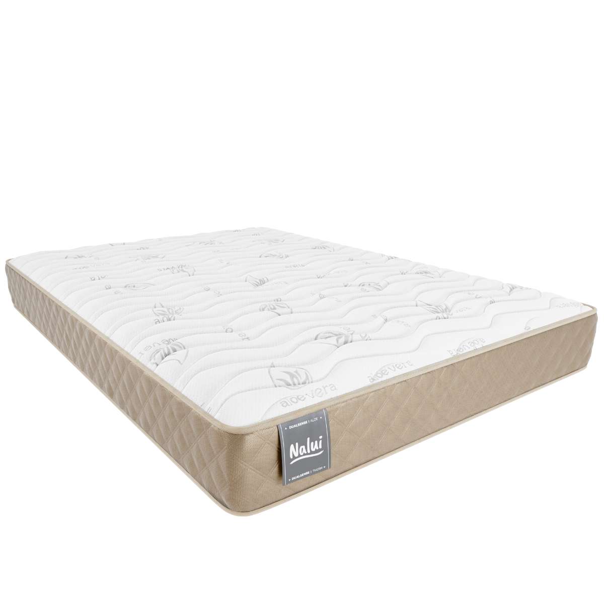 Colchón viscoelástico mulhacén dualsense nalui 180x190 multicapa,núcleo gravityfoam, firmeza alta, reversible, transpirable. hecho en españa