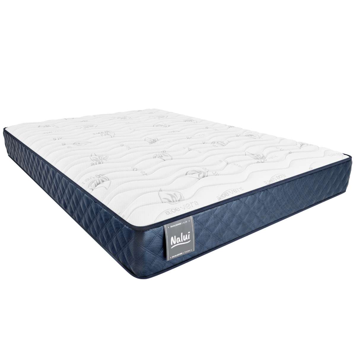 Colchón viscoelástico mulhacén dualsense nalui 200x200 multicapa,núcleo gravityfoam, firmeza alta, reversible, transpirable. hecho en españa