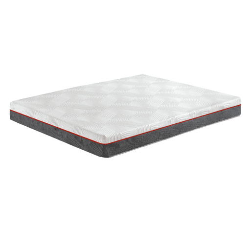 Colchão Nert Air Flow 135x190 cm com núcleo flexível, firmeza média-alta, respirável, 20 cm de altura