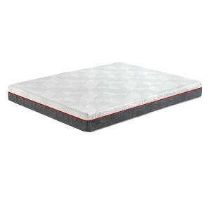 Colchão Nert Air Flow 90x190 cm com núcleo flexível, firmeza média-alta, respirável, 20 cm de altura