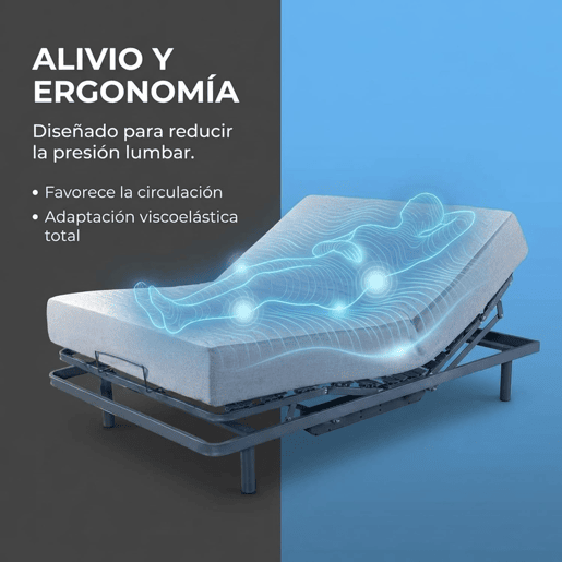 Cama rebatível vertical Hausbed de casal 135x190 em branco com sistema de abertura suave e estrutura reforçada