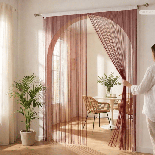 Cortina de corda Well Home Cortina de corda Well Home