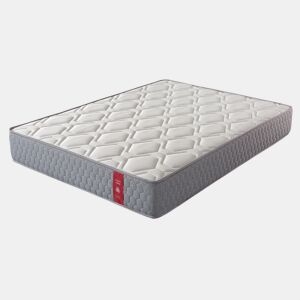 Colchão Espuma HR 200x200 cm Altura +- 25 cm - Firmeza médiaalta - Espuma HR de alta densidade - Tecido elástico - Grande adaptabilidade