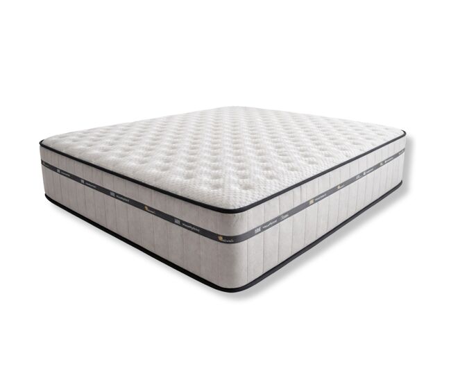 Colchón 150 x 200 muelles ensacados 7 zonas viscoelástico | premium 28cm | firmeza perfecta y adaptabilidad