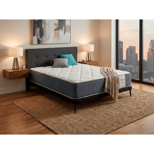 Colchão viscoelástico Premium 90x200 cm Dolce - Altura +- 30 cm - Firmeza médiaalta - Tecnologia Cooler - Efeito nuvem que se adapta ao seu corpo