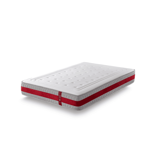 Colchão de molas ensacadas105x180 cm Ruby Spring - Altura +- 30 cm - Firmeza média - Espuma viscoelástico - Excelente adaptabilidade