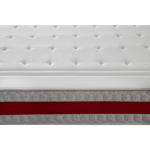 Colchão de molas ensacadas105x180 cm Ruby Spring - Altura +- 30 cm - Firmeza média - Espuma viscoelástico - Excelente adaptabilidade