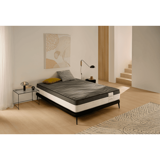 Colchão Viscoelástico 120x200 cm Fluente - Altura +- 30 cm - Firmeza Média - Excelente Adaptabilidade - Lado InvernoVerão - Design Exclusivo