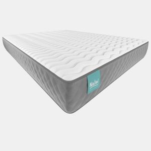 Colchão viscoelástico Gredos Nalui ±24cm Firmeza média com tecido elástico. Reversível: Fabricado em Espanha Blanco