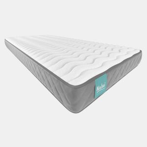 Colchão viscoelástico Gredos Nalui ±15cm Firmeza média com tecido elástico. Reversível: Fabricado em Espanha Gris