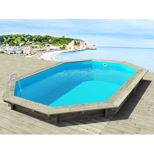 Piscina de madeira > 5,86 x 3,86 x 1,31 m Piscina de madeira > 5,86 x 3,86 x 1,31 m