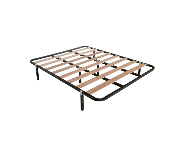 Somier de lamina ancha reforzado kerry - metalico - 105x190cm - homekit