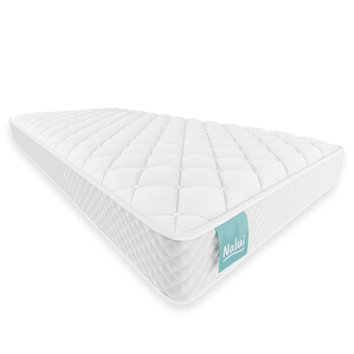 Colchón viscoelástico one 15 nalui 80x180 firmeza media-alta y grosor 15cm. tejido 3d y multicapa 8 airsoftpro, fabricado en españa