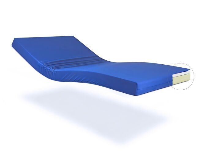 Colchón Clínico Eliocel y Viscoelástica con Funda Cremallera