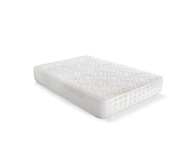 Colchón 90x180 | häusbed | colchón ecológico sleep one organic h22 | altura 22cm | núcleo bioform 45d alta densidad | conforell ecosostenible | tejido