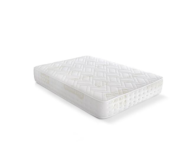 Colchón 135x180 | häusbed | colchón ecológico sleep one organic h27 | altura 27cm | núcleo bioform 45d alta densidad | independencia de lechos |
